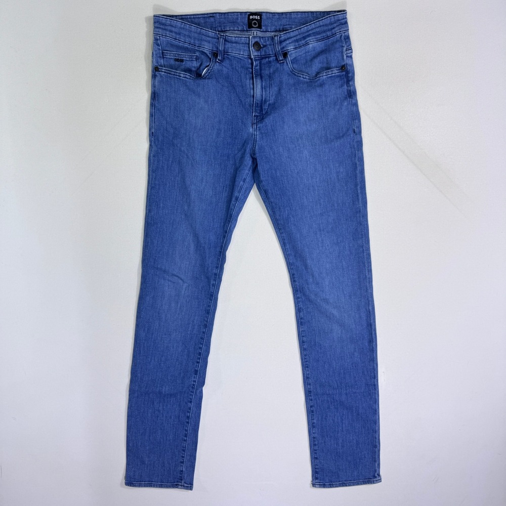 Hugo Boss Delaware Slim Fit Jeans Candiani Italian Premium Mens 31x32 (31x31)